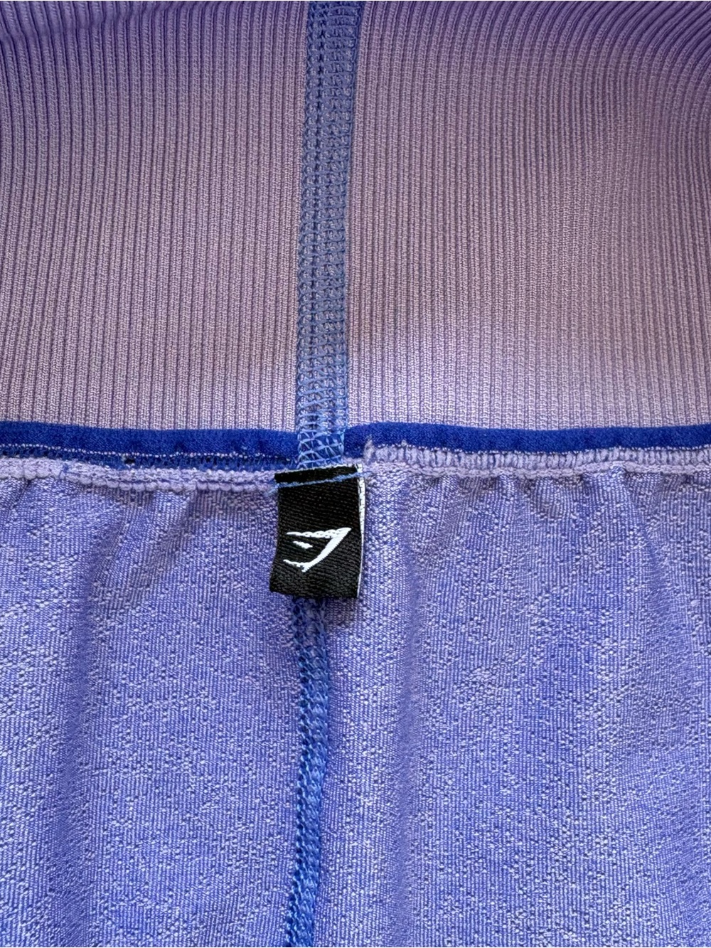 Gymshark Blur Seamless High Waist Shorts Purple Rare Color S - Picture 4 of 7